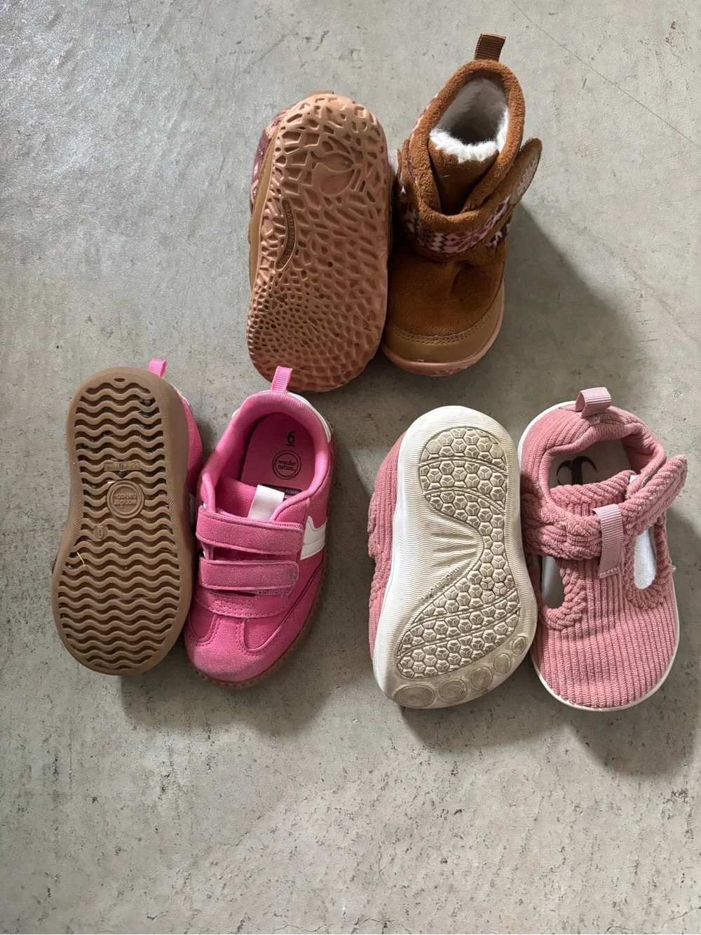 Baby girl Shoe lot